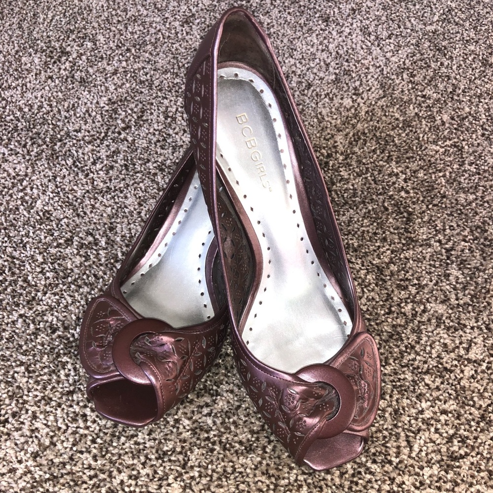 BCBGirls peep toe